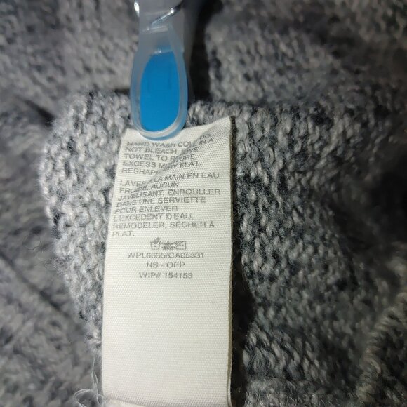 Woolrich Sweater XL Women's Quarter Zip Tanglewood Grey - Picture 3 of 7